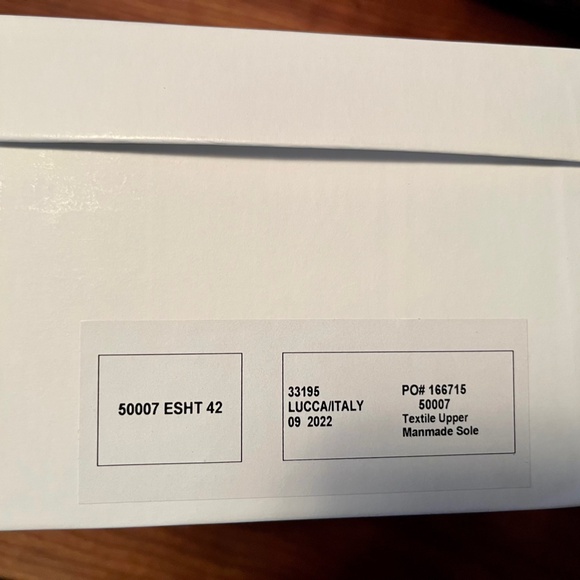 New in Box Unisex Garnet Hill brand wool slides sz 42 - Picture 4 of 8